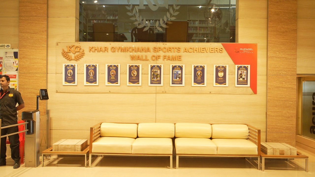Khar Gymkhana Sports Achievers Wall of Fame