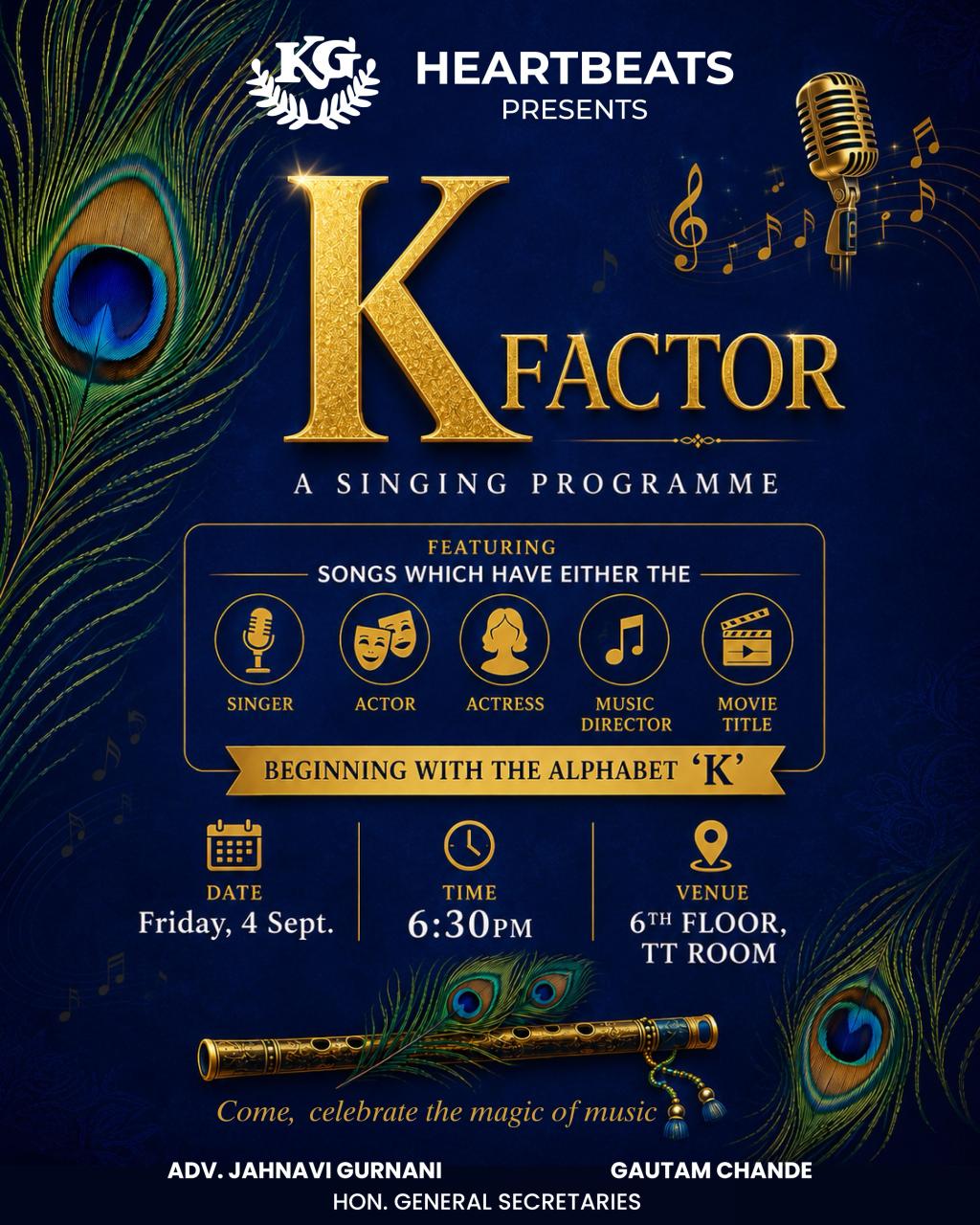 The K-Factor – A Singing Programme